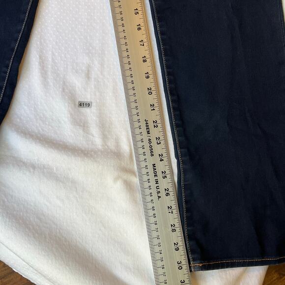 Kut Women Diana Skinny Jeans size 8 Dark Blue High Rise Slim Leg Stretch - Picture 5 of 12